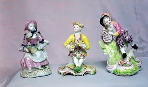 Figuras de Longton Hall, c.1755 (porcelana)